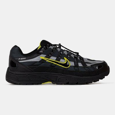 Nike P-6000 Black White Yelllow 1934 фото