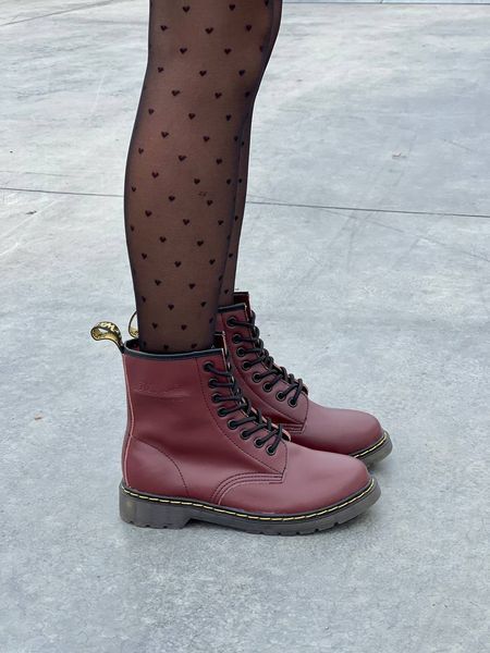 Черевики Dr. Martens 1460 Cherry ALL02910 фото