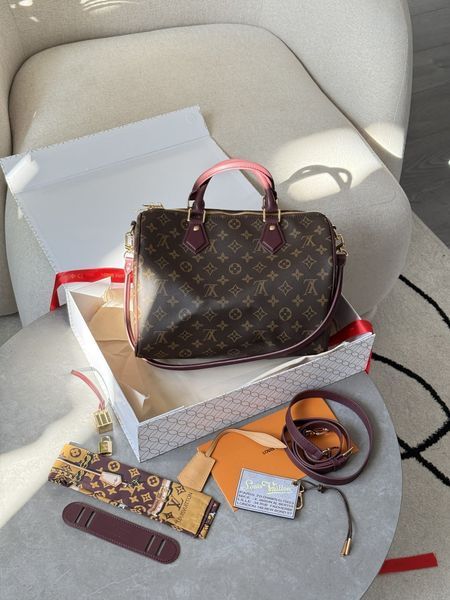 Louis Vuitton Speedy 30 Soft Celebration 991273 фото