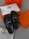 Empire sandal Hermes Leather Black H20 фото 3