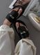 Empire sandal Hermes Leather Black H20 фото 2