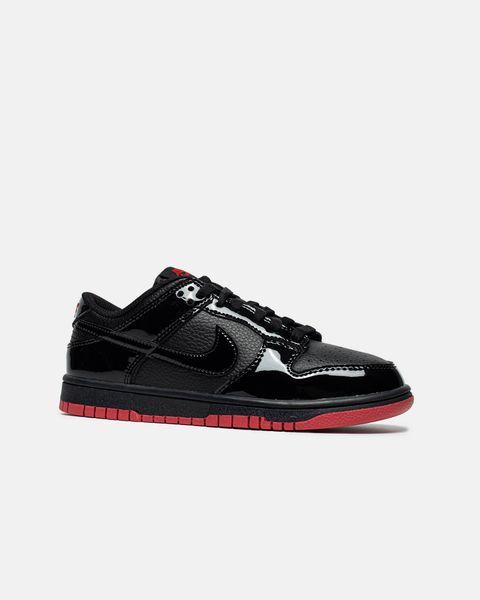 Nike Sb Dunk Low Black Red Liquid 61560 фото