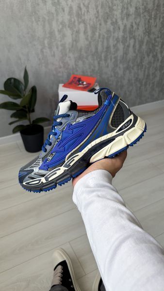 Кросівки Off-White Be Right Back Gunmetal Blue OF015 фото