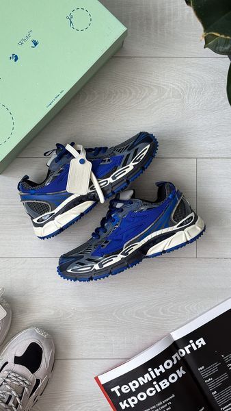 Кросівки Off-White Be Right Back Gunmetal Blue OF015 фото