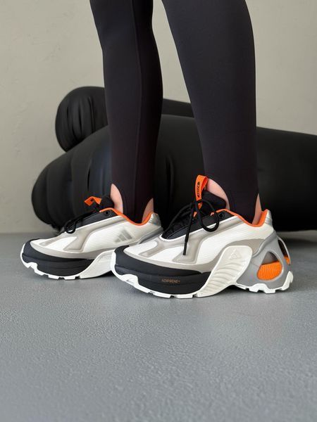 Кросівки Adidas Edge Runner White/Black/Orange 0557 фото