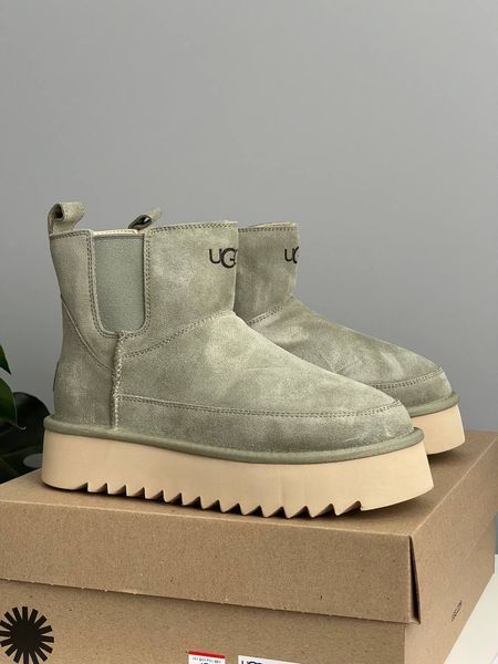 UGG Chelsea Platform Tractor Green 1714 фото