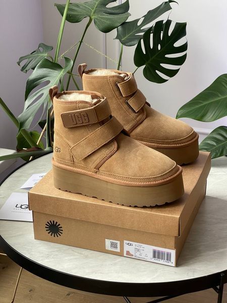 UGG Neumel Platform Chukka Chestnut 1411 фото