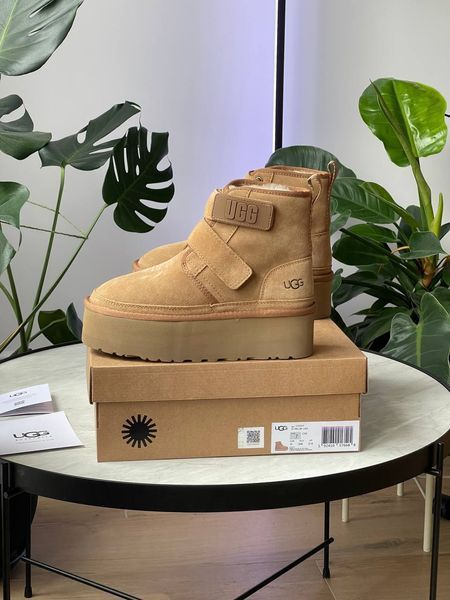 UGG Neumel Platform Chukka Chestnut 1411 фото