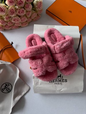 Hermes Slippers Teddy H12 фото