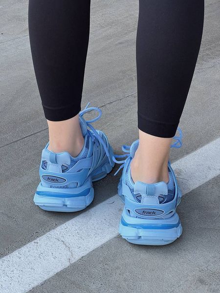 Кроссовки Balenciaga Track 3.0 Light Blue ALL06650 фото
