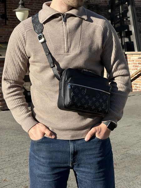 Louis Vuitton Eclipse Outdoor Messenger Monogram Taiga Black 77188 фото