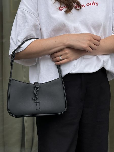 Сумкa Saint Laurent Hobo Le 5 A 7 Leather 99520 фото