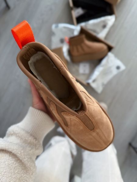 UGG Classic Mini Dipper Sunwave chestnut 76113 фото
