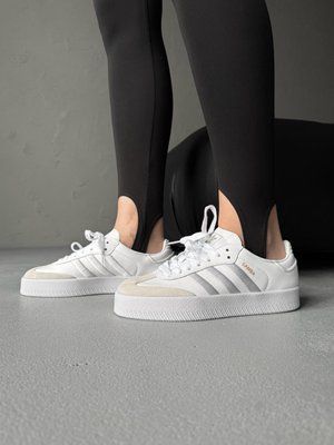 Adidas Samba Platform White 0546_ фото