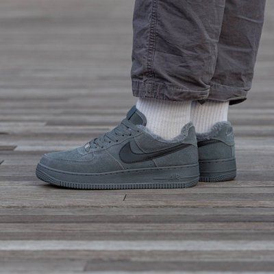 Nike Air Force Winter Low Grey 1545 фото
