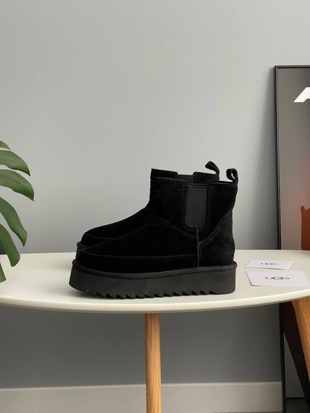 UGG Chelsea Platform Tractor Black 1715 фото