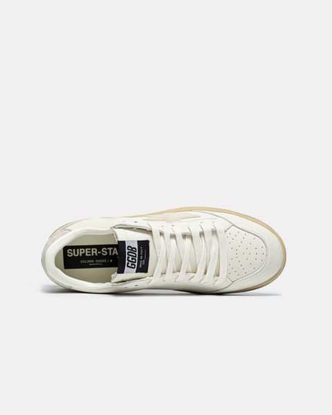 Golden Goose White Beige