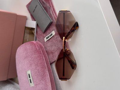 Окуляри Miu Miu Brown/Gold MU 140AV 09X-101 EW0318 фото