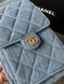 Сумка Chanel 25 Handbag in Denim With Gold Hardware 991176 фото 9