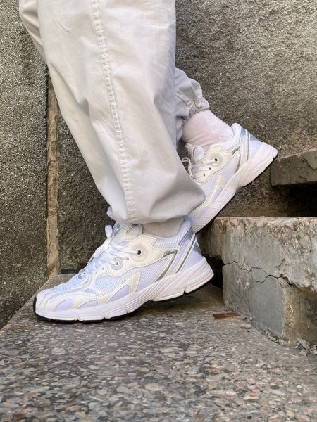 Кросівки Adidas Astir White/Silver 0351 фото