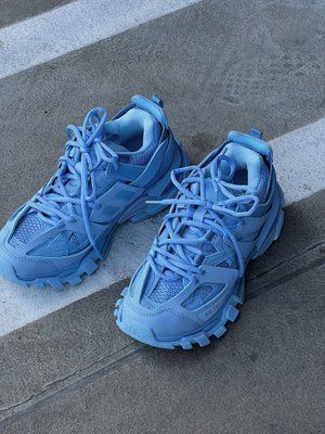 Кросівки Balenciaga Track 3.0 Light Blue 90300 фото