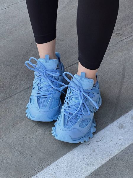 Кроссовки Balenciaga Track 3.0 Light Blue ALL06650 фото