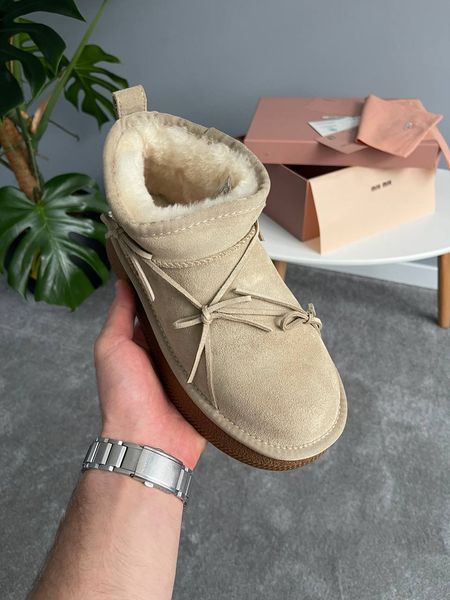 MIU MIU Winter Boot Sand 1783 фото