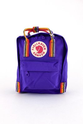 Рюкзак Fjallraven Kanken Mini Purple Rainbow Pattern 3832 фото