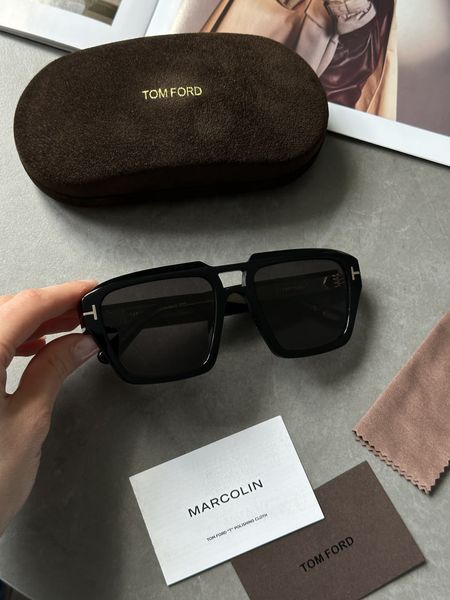 Окуляри Tom Ford Black/Black FT1202 01A EW0701 фото
