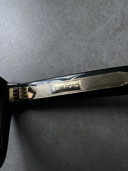 Окуляри Tom Ford Black/Black FT1202 01A EW0701 фото