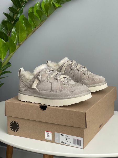 UGG Lo Lowmel Sneaker Grey FUR