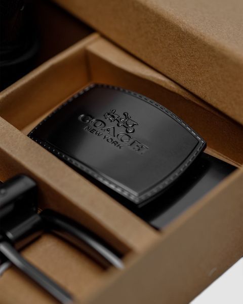 Coach Belt Kit Black Leather/Black Fittings 66150 фото