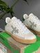 Premiata Steven White Green Grey Beige 1829 фото 5