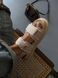 Dior Sandals Beige Jeans D050 фото 7