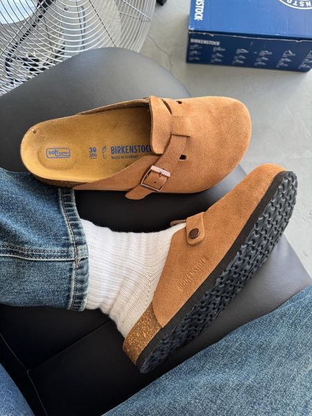 Birkenstock Boston Beige 0001 фото