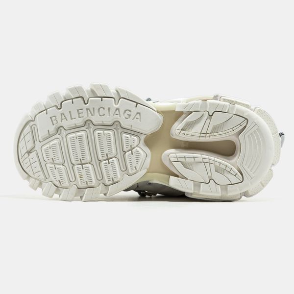 Кроссовки Balenciaga Track Trail Laces Sneaker in White/lilac 58912 фото