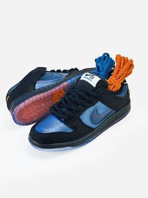 Nike SB Dunk Low Pro x Bluetile Pitch Blue/Black NK1051 фото