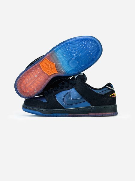 Nike SB Dunk Low Pro x Bluetile Pitch Blue/Black NK1051 фото