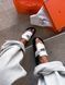 Empire Sandal Herm&egrave;s Blanc White H30 фото 6