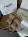 Dior Sandals Beige Jeans D050 фото 2