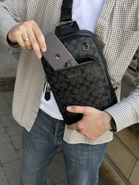 Сумка Coach Gotham Pack In Signature Canvas 77236 фото