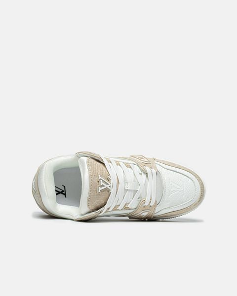 Louis Vuitton Trainer Sneaker Beige 101017 фото
