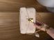Louis Vuitton Pochette M&eacute;tis East West Bag Milky White/Peach 991292 фото 17