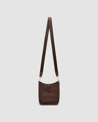 Сумкa Hermes Evelyne 18 Brown 991301 фото