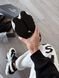 Кросівки Balmain Unicorn Low-Top Black white 03456 фото 4