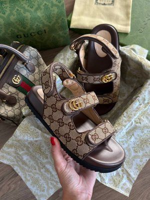 Gicci Sandals Canvas LR13 фото