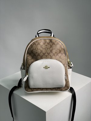 Рюкзак Coach Large Court Backpack In Signature Canvas 99263 фото